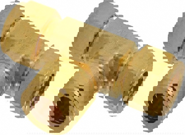 Compression Tube Union: Compression x Compression x Compression